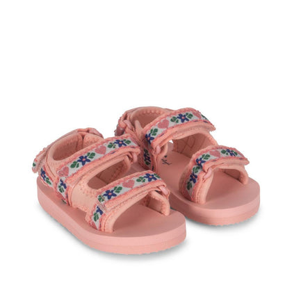 Konges Sun Sandal Printed ~ Peony