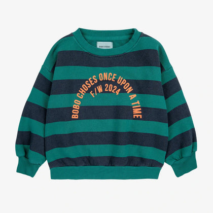 Bobo Choses Circle Stripes Sweatshirt