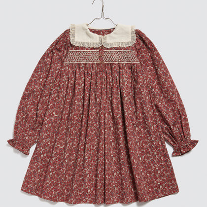 Little Cotton Clothes Jasmine Dress ~ Clove Floral