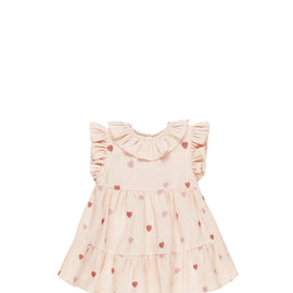 Quincy Mae Charlotte Dress ~ Heart Emb