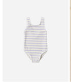 Rylee + Cru Moxie One-piece ~ Periwinkle Stripe