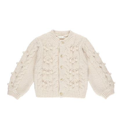 Rylee + Cru Bobble Cardigan ~ Natural