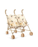 Konges Double Doll Stroller ~ Verona Blues