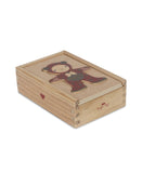 Konges Wooden Teddy Puzzle