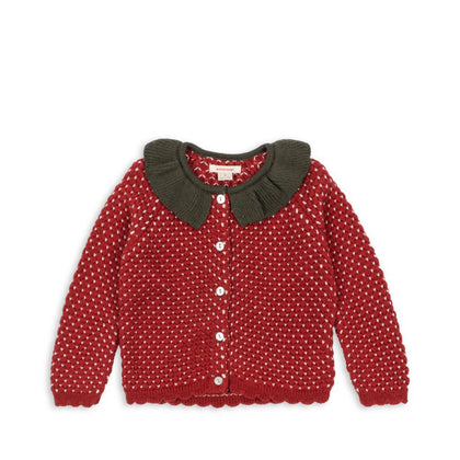 Konges Strawberry Cardigan