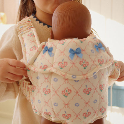 Konges Doll Carrier ~ Fleur Decor