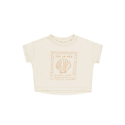 Rylee + Cru Basic Tee ~ Seashell