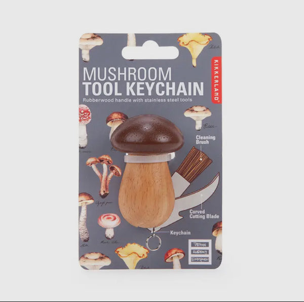 Kikkerland Design Inc - Mushroom Tool Keychain
