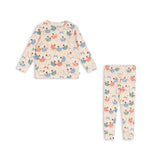 Konges Organic Pajama Set ~ Bow Ballerina