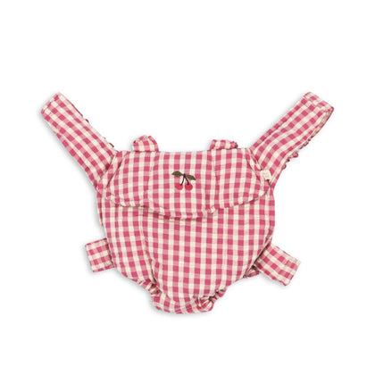 Konges Doll Carrier ~ Bubblegum Check