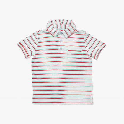 Oso & Me Marco Polo ~ Turquoise Stripe