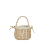 Olli Ella Lined Berry Basket ~ Pansy