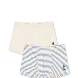 Konges Basic 2 Pack Boy Boxers ~ Stripe