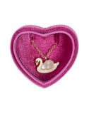 Konges Little Necklace Box ~ Swan