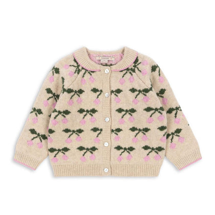 Konges Belou Knit Cardigan ~ Cherry