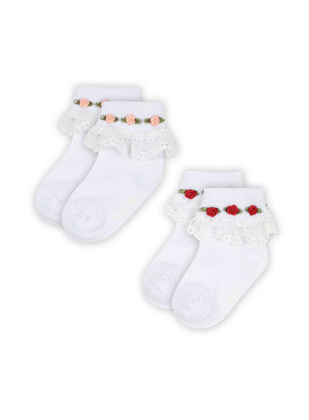 Konges 2 Pack Lace Socks