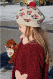 Konges Belou Knit Beret ~ Rose
