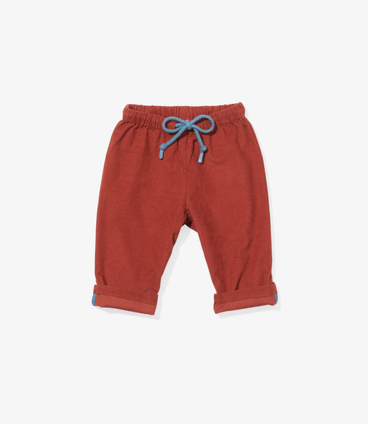Oso & Me Baby Bowie Pant ~ Copper Corduroy