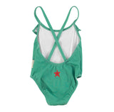 Piupiuchick Swimsuit with Ruffle ~ Green