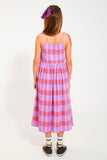 Piupiuchick Long Dress ~ Lavendar Check