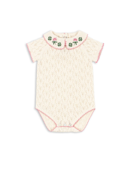 Konges Rosier Onesie ~ Cream