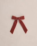 Noralee Velvet Bow, Ruby