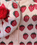 Konges Belou Knit Beret ~ Strawberry