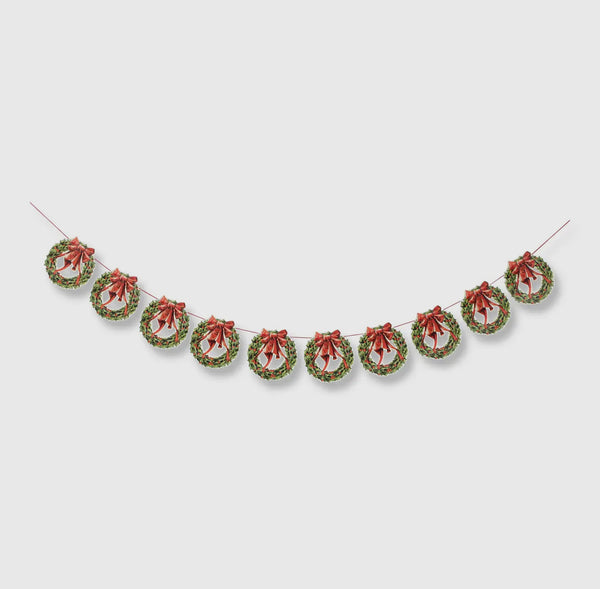 Wreath Christmas Garland