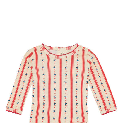 Floss Fresa Jersey Basic Blouse ~ Noelle Stripe