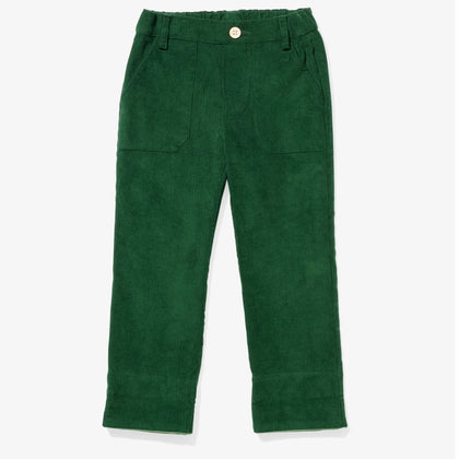 Oso & Me Grow Pant ~ Forest Corduroy