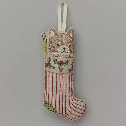 Coral & Tusk Kitty in Stocking Ornament