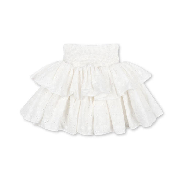 Konges Lacey Skirt ~ Optic White