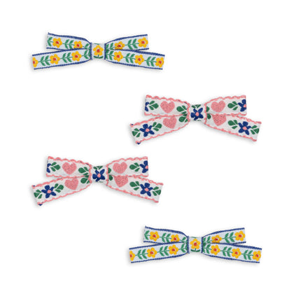 Konges 4 Pack Bow Hair Clips