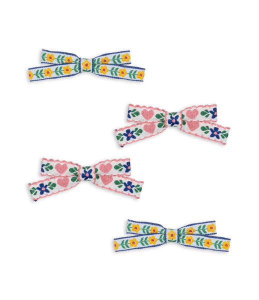 Konges 4 Pack Bow Hair Clips