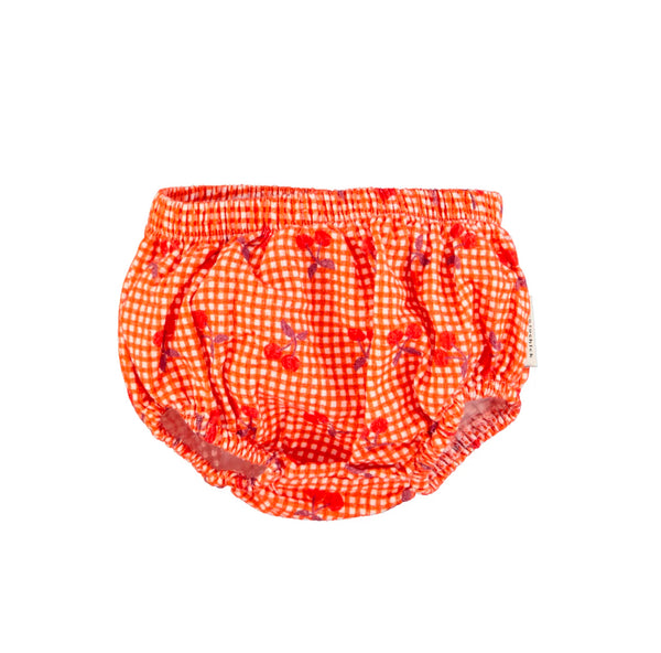 Piupiuchick Bloomers ~ Red Check with Cherries