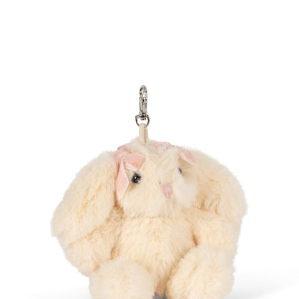 Konges Bunny Bag Charm - White
