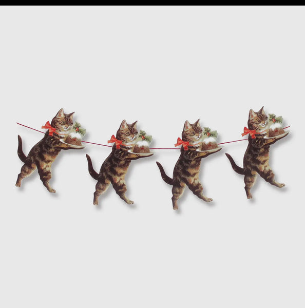 Christmas Cat Garland