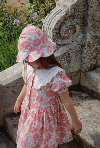 Konges Coeur Scallop Sunhat ~ Fleur