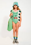 Piupiuchick Swimsuit with Ruffle ~ Green