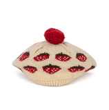 Konges Knit Beret ~ Strawberry