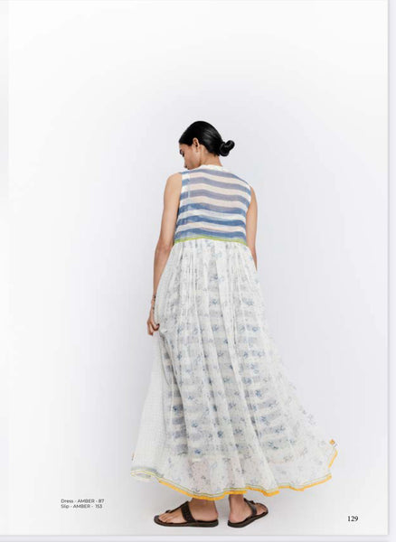 Injiri Amber Cotton Overlay Dress