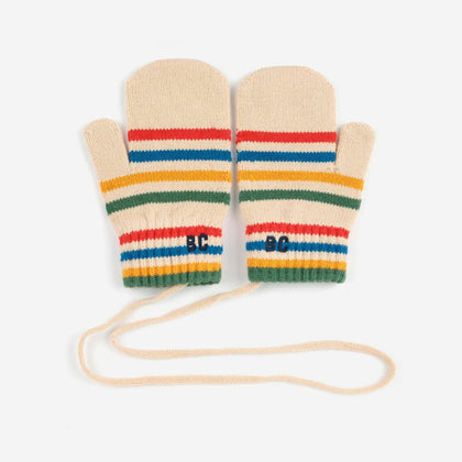 Bobo Choses Striped Mittens