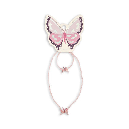 Konges Butterfly Necklace and Bracelet Set
