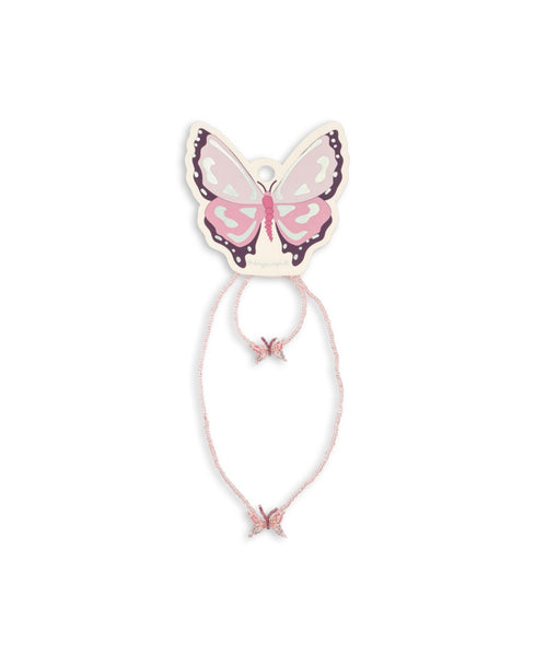 Konges Butterfly Necklace and Bracelet Set