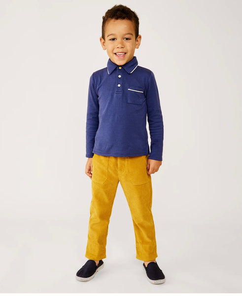 Oso & Me Grow Pant ~ Mustard Corduroy