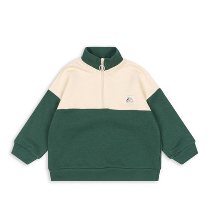 Konges Lou Half Zip ~ Pine