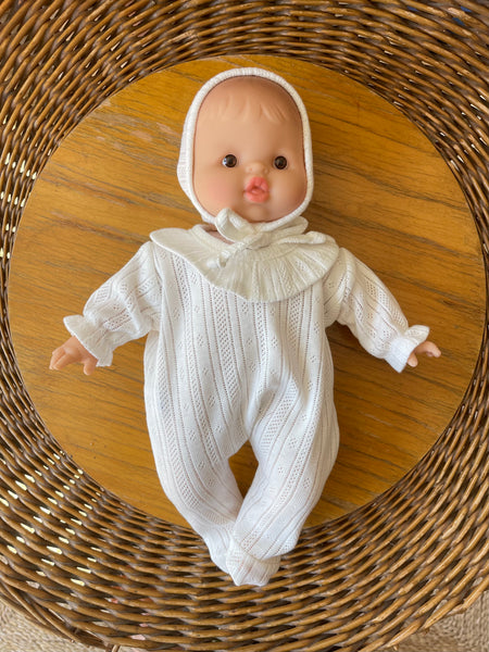 Minikane Baby Doll with Camille Onesie & Bonnet