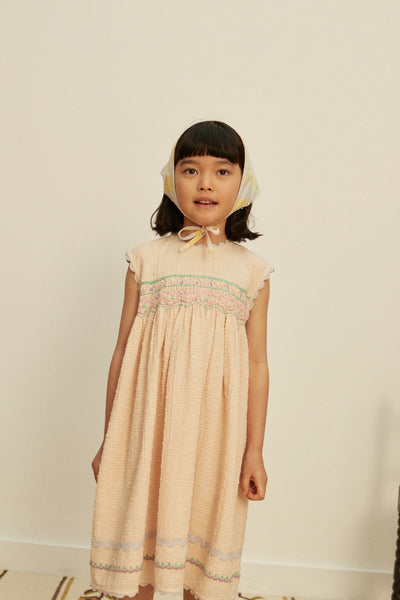 Apolina Gigi Midi Dress ~ Blush