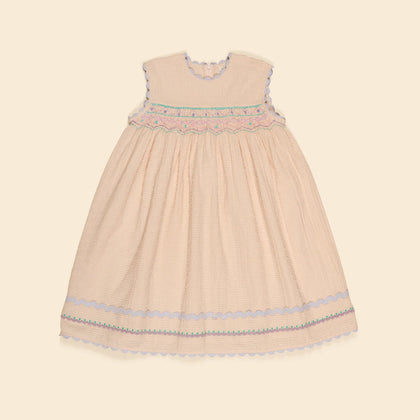 Apolina Gigi Midi Dress ~ Blush