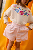 Louise Misha Clema Shorts ~ Pink